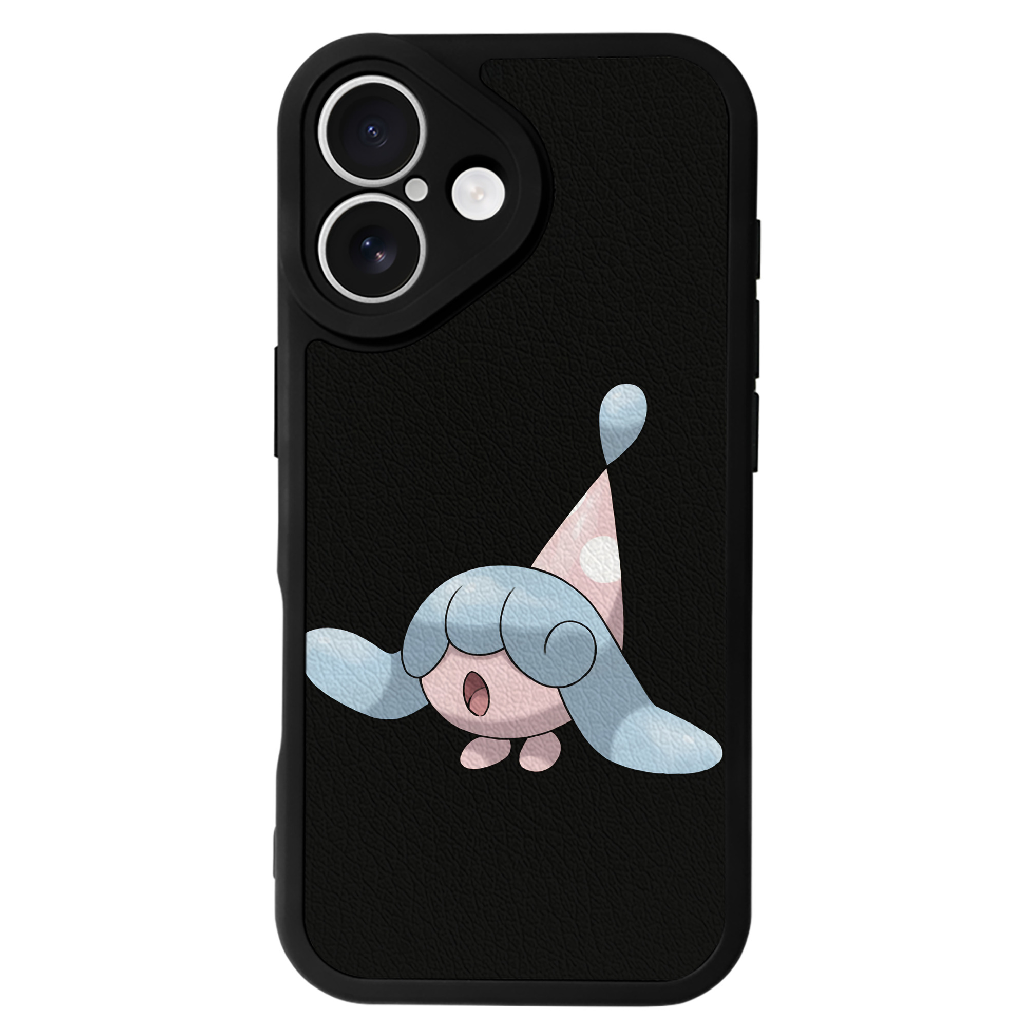 （画像用） ポケットモンスター Pokémon 【iPhone 16シリーズ対応】シリコンスマホケース（レザー調） 材質：シリコン